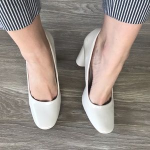 Zara patent pumps